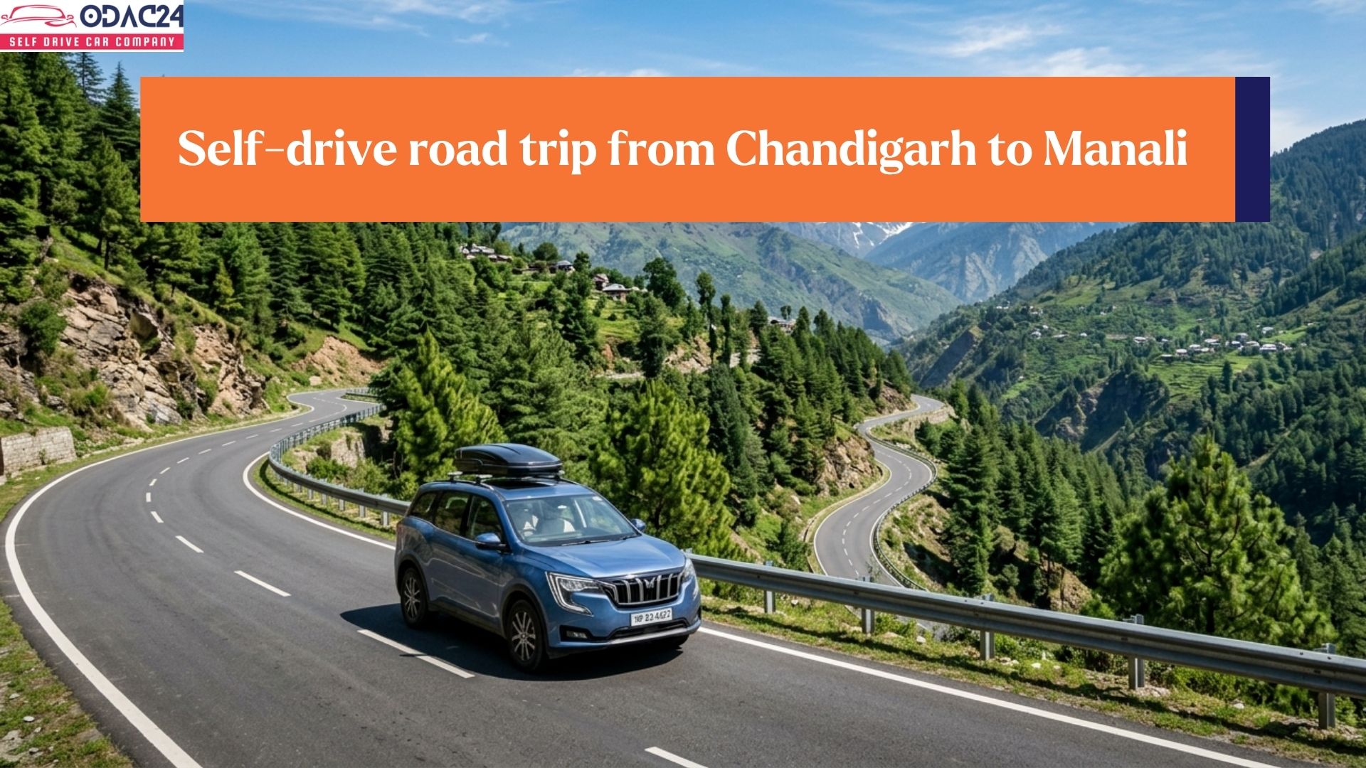 self drive cars from chandigarh to manali book at ODAC24